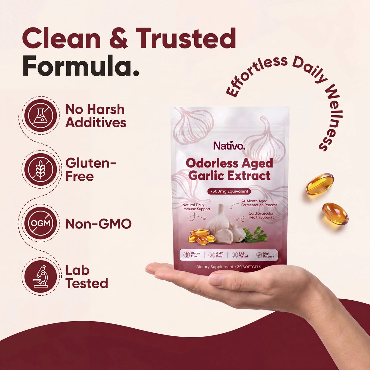 Odourless Aged Garlic Extract