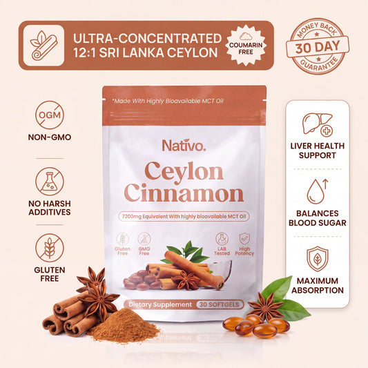 Ceylon Cinnamon 7200mg with MCT Oil