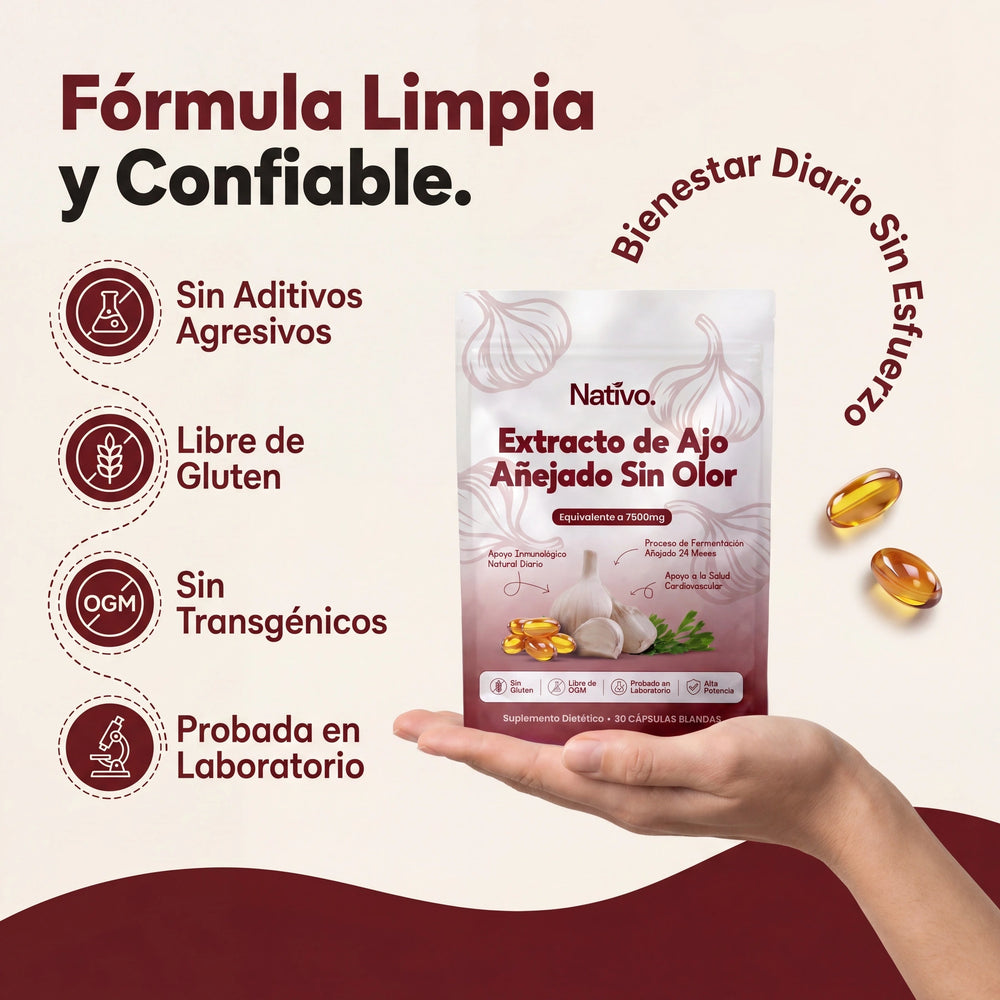 Fórmula limpia y confiable