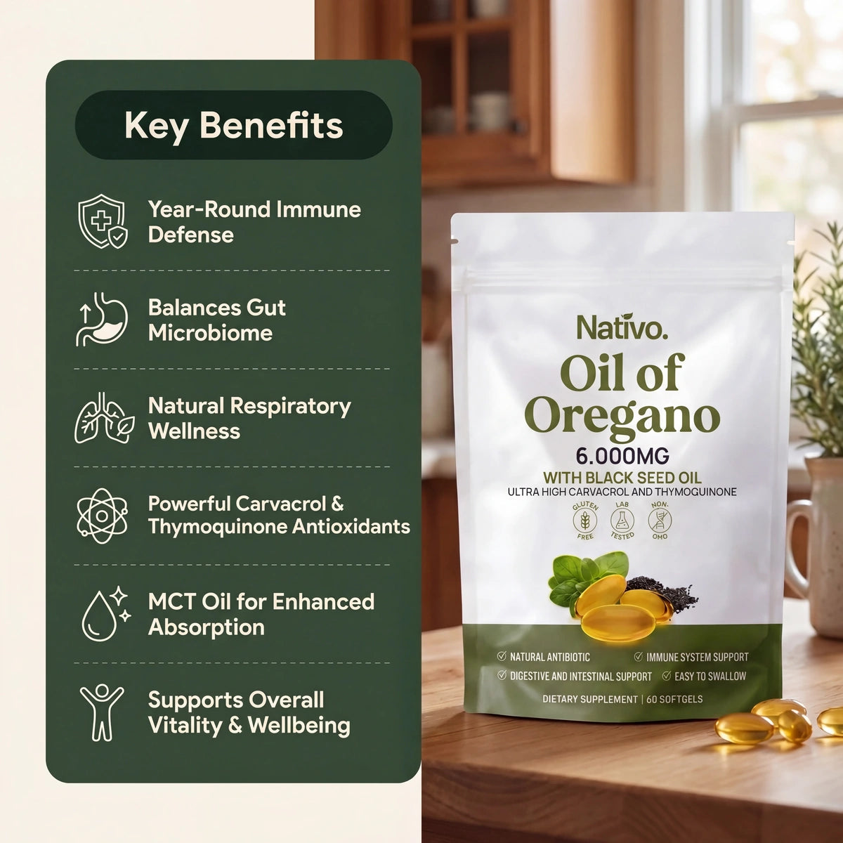 Oil of Oregano 6000mg