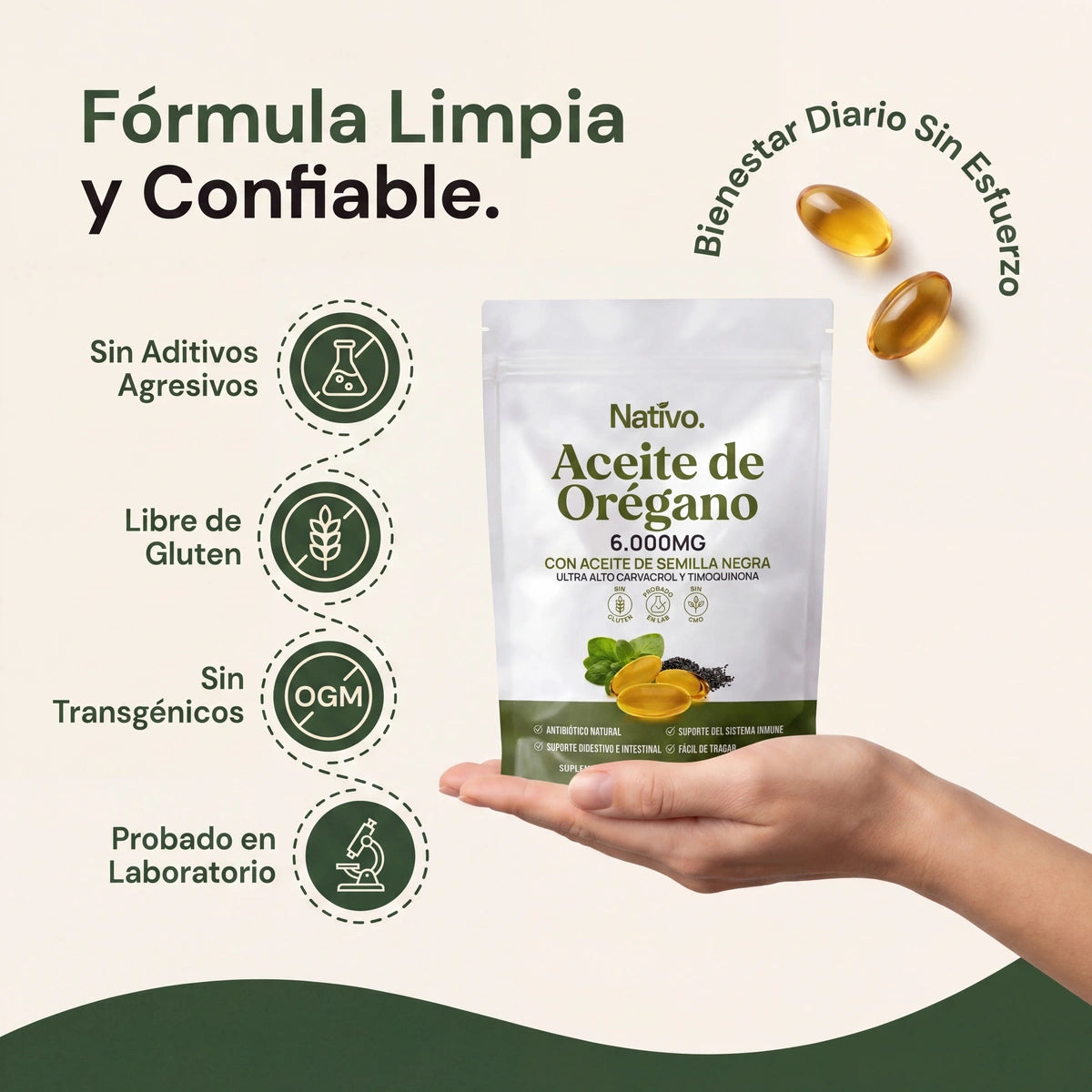 Aceite de Orégano 6000mg