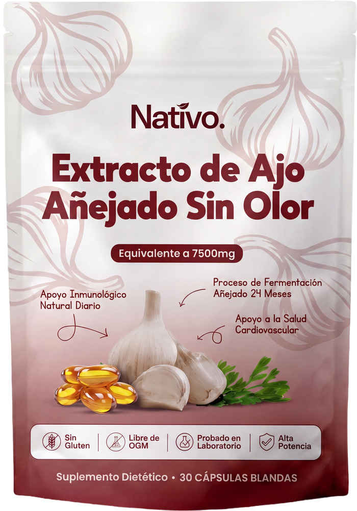 Extracto de Ajo Añejado Nativo